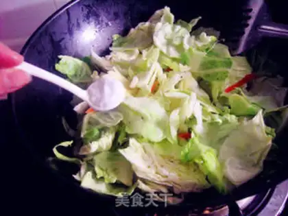 Make shredded cabbage step 5