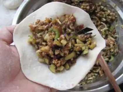 Make Leaf eggplant bun step 8