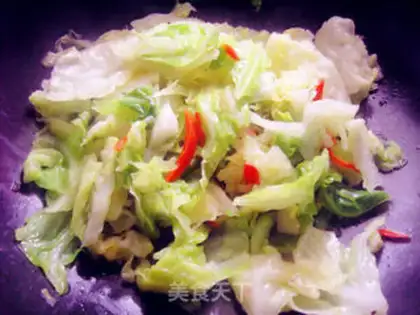 Make shredded cabbage step 7