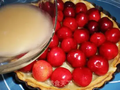 Make Sweet cherry pie step 7