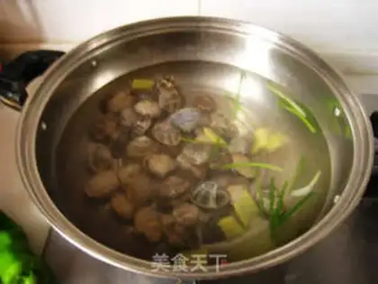 Make Steamed eggs with clams step 2