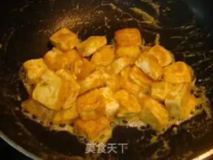 Make Jinsha tofu step 7