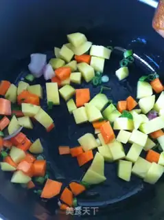Make beef brisket rice step 7