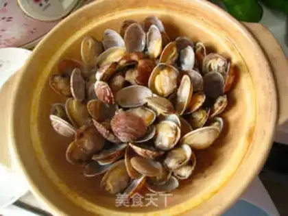 Make Steamed eggs with clams step 6