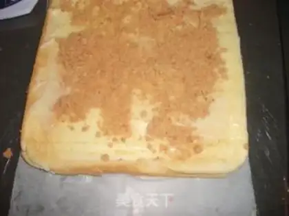 Make Qi Feng Cake Roll step 8