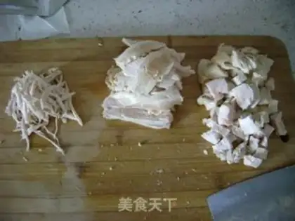 Make Crispy and tender fried chicken slices step 2