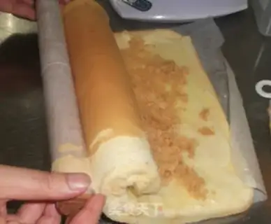 Make Qi Feng Cake Roll step 9