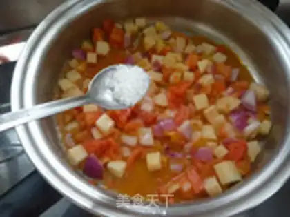 Make Stewed potatoes with tomatoes step 9
