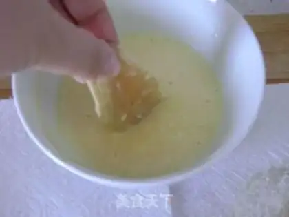 Make Crispy and tender fried chicken slices step 7