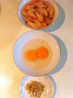 Make ginger egg rope noodles step 0