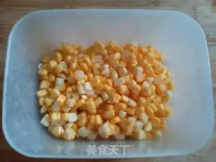 Make Pearl corn meatballs step 1