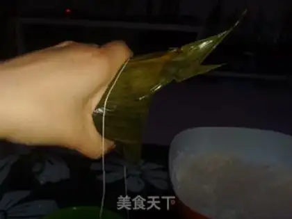 Make Sweet glutinous rice dumplings step 9