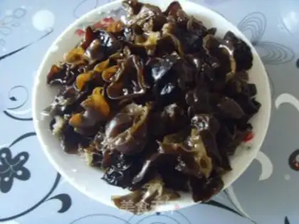 Make Two-color mixed fungus step 1