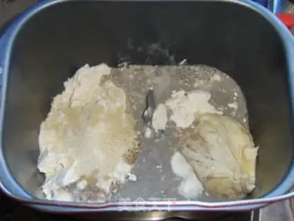 Make Black soybean milk steamed buns step 1