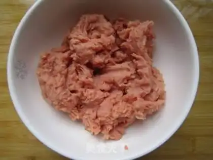 Make Coriander meatballs step 1