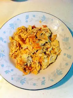 Make ginger egg rope noodles step 5
