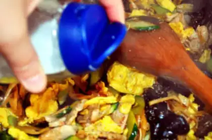 Make Moo Shu Pork step 12