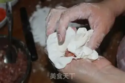 Make steamed dumplings step 7