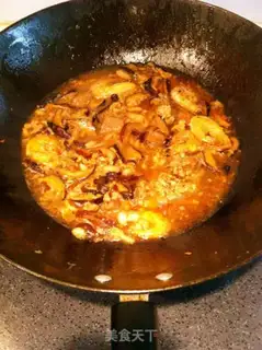 Make ginger egg rope noodles step 7