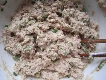 Make Coriander meatballs step 5