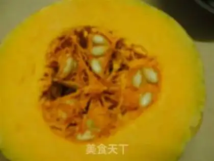 Make Pumpkin bean paste bun step 0