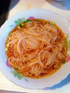 Make ginger egg rope noodles step 9