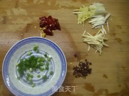 Make hot and sour potato silk step 4