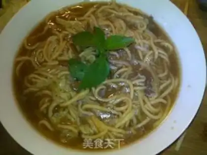 Make shredded noodles step 9