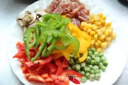 Make Colorful rolled pizza step 4