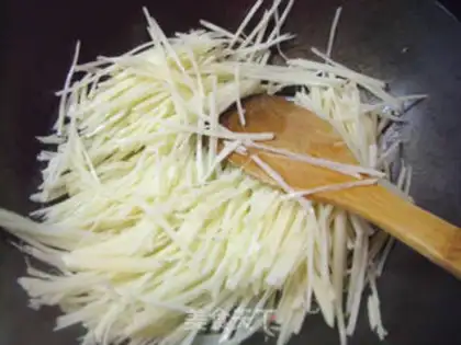 Make hot and sour potato silk step 8