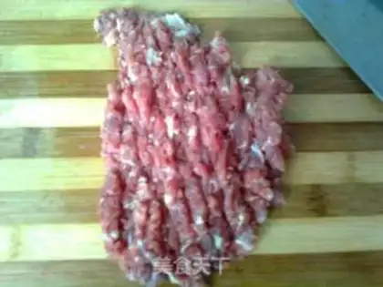 Make Beef stuffed tofu with tomato sauce step 1
