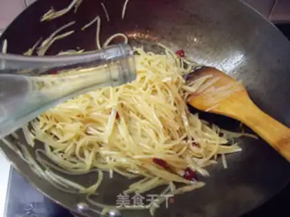 Make hot and sour potato silk step 10