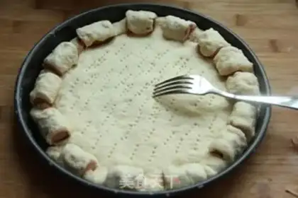 Make Colorful rolled pizza step 10