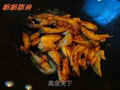 Make spicy fin tip step 4