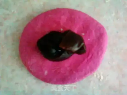 Make Piggy Bean Bun step 7