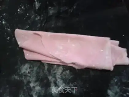 Make Pink noodles step 10