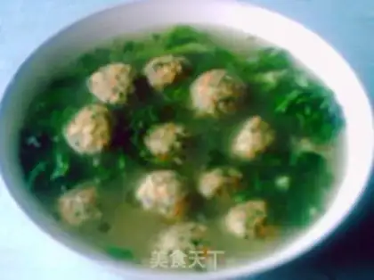 Make Vegetarian meatball soup step 10