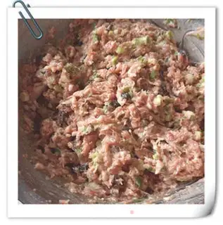 Make Mushroom pork bun step 6
