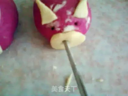 Make Piggy Bean Bun step 12