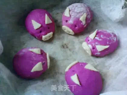 Make Piggy Bean Bun step 13