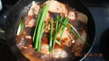 Make Scallion steaks step 6