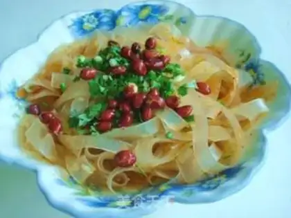 Make Cold yam vermicelli step 8