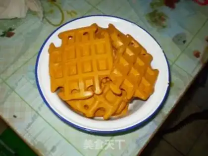 Make Tartary buckwheat waffle step 8