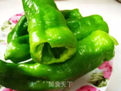 Make Baked green pepper with mashed potatoes and ham step 2