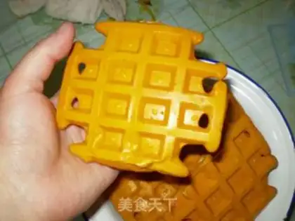 Make Tartary buckwheat waffle step 9