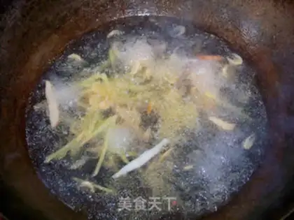 Make Seafood soup with thousands of hair step 5