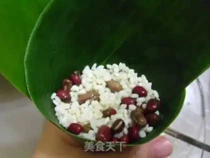 Make Red bean rice dumplings step 5