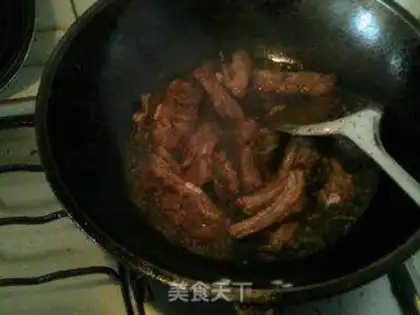 Make Sacha sauce pork ribs step 6