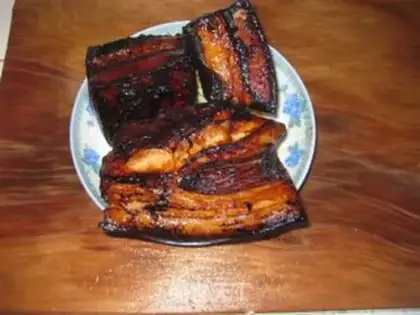 Make Home-made steamed pork with taro step 5