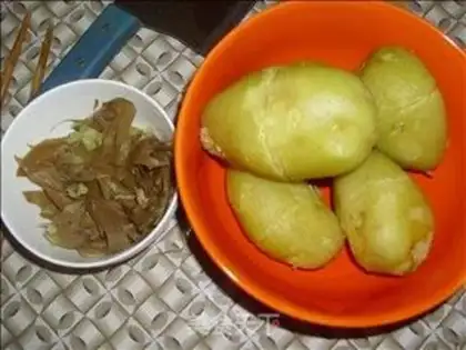 Make Curry potato cake step 2